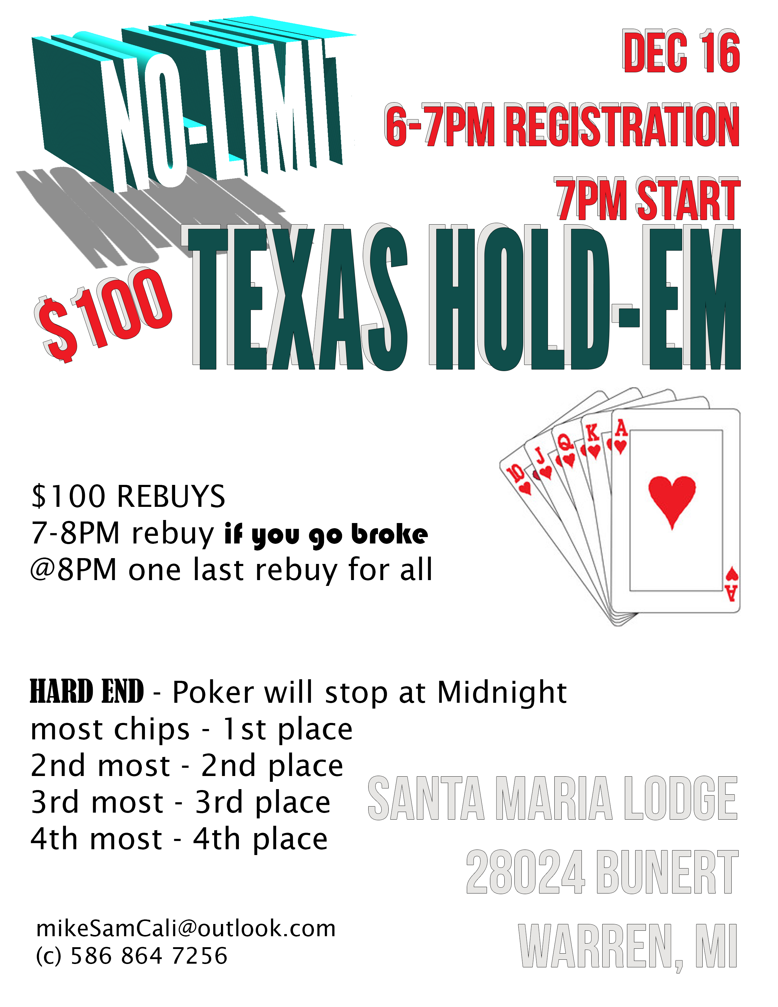 Texas Hold'em tournament